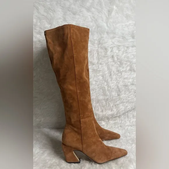 NWOB Sam Edelman Sulema Suede Knee High Boots in Size 8