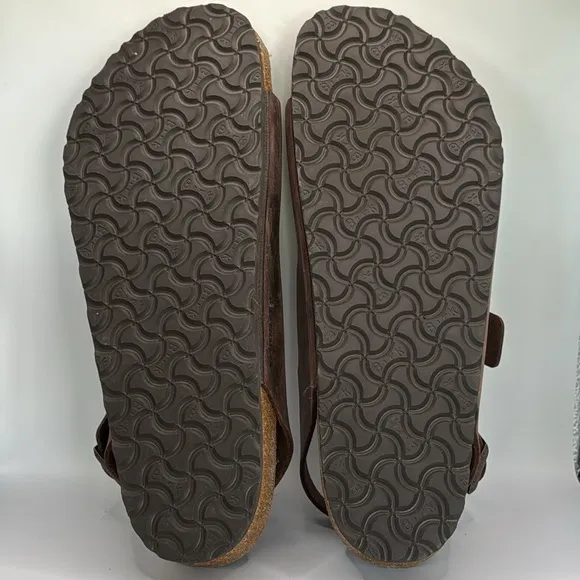 NWOT BIRKENSTOCK™️ 'MILANO' Men's Size EU46 (13M) Leather Adjustable Sandals