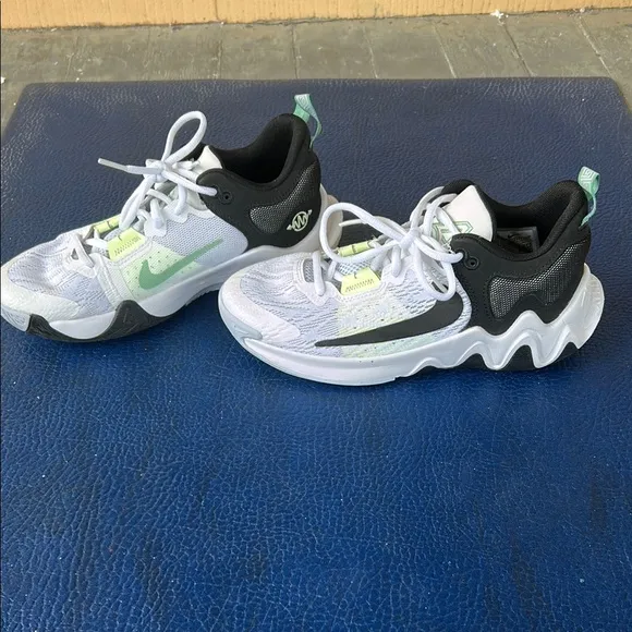 NWOT - Nike White, Black, Seafome- Giannis Immortality 2