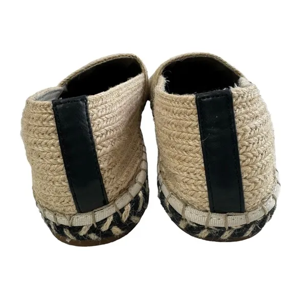 NWOT Zara Trafaluc Espadrille Jute Slip-On Loafers Size 39/US 8