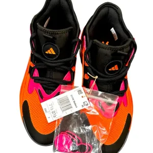 NWT Adidas BYW Select Basketball IG4936 Orange Black Sneakers