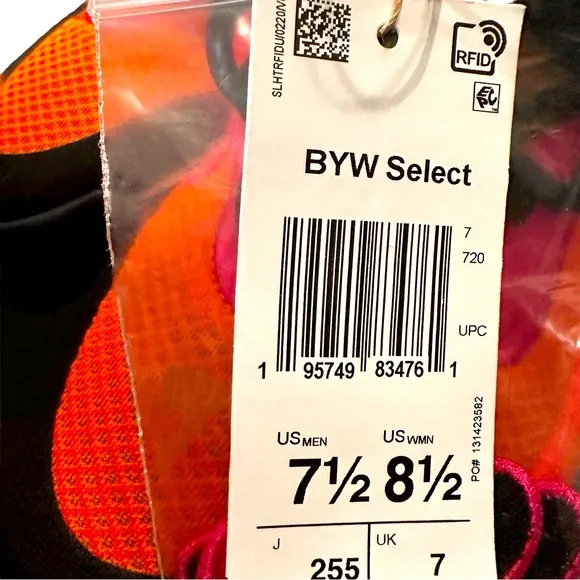 NWT Adidas BYW Select Basketball IG4936 Orange Black Sneakers