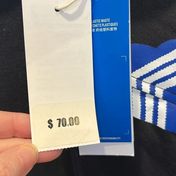 🇪🇸NWT Adidas Originals OG Heart Box Hoodie black small