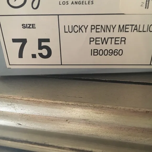 NWT Cool Distressed Metallic Booties by Seychelles