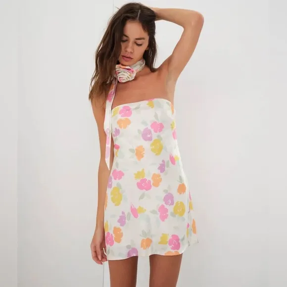NWT FOR LOVE AND LEMONS Hazel Mini Dress size XS