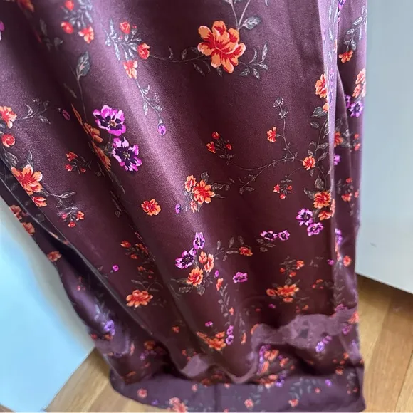 NWT Free People Butterfly Babe Cap-Sleeve Maxi Slip Dress sz XL