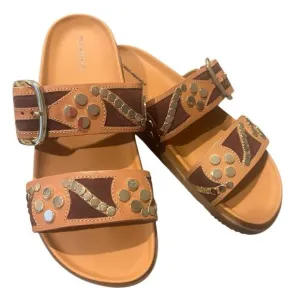 NWT free people women's size 8.5 revelry studded sandal