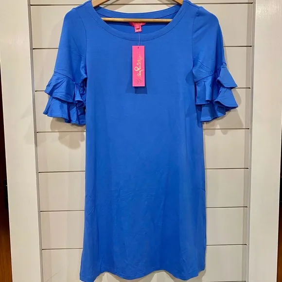 NWT Lilly Pulitzer Lula Dress Coastal Blue