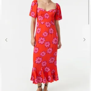 NWT RHODE Ramona Dress Scarlet Bombay Bloom Size 4