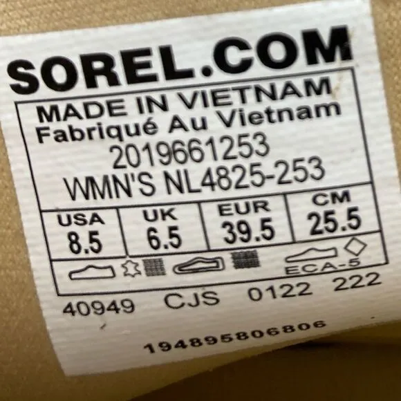 NWT Sorel Kinetic Beakthru Acadia Women’s Boots 8,5