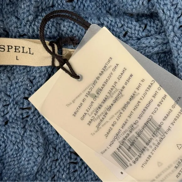 NWT SPELL Bonfire Knit Shorts