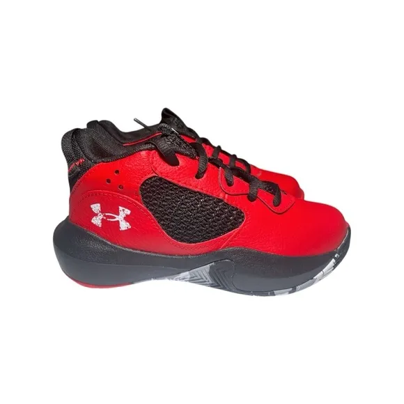 NWT Under Armour Adult UA Lockdown 6 Basketball Shoes Red/Black Sz 11
