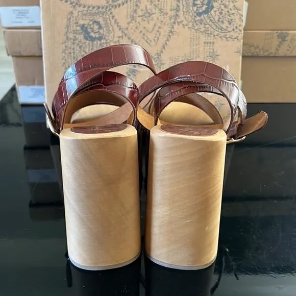 NWT Free People Mallory leather clog sandals 40