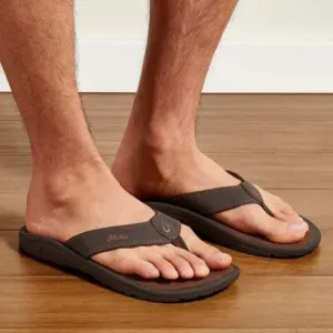 Olukai Ohana Brown Flip Flop Thong Sandals Men’s 11 Beach