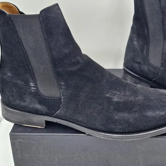 ORO Classic Black Men's Chelsea Boots Size 11