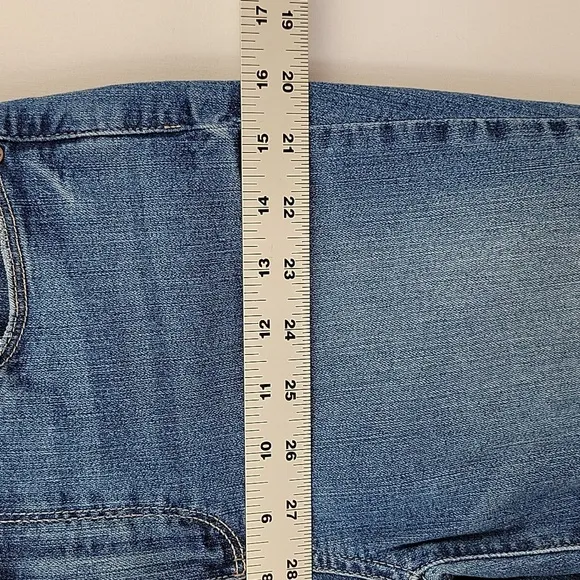 Paige High Rise Bell Canyon Distressed Jeans Size 28