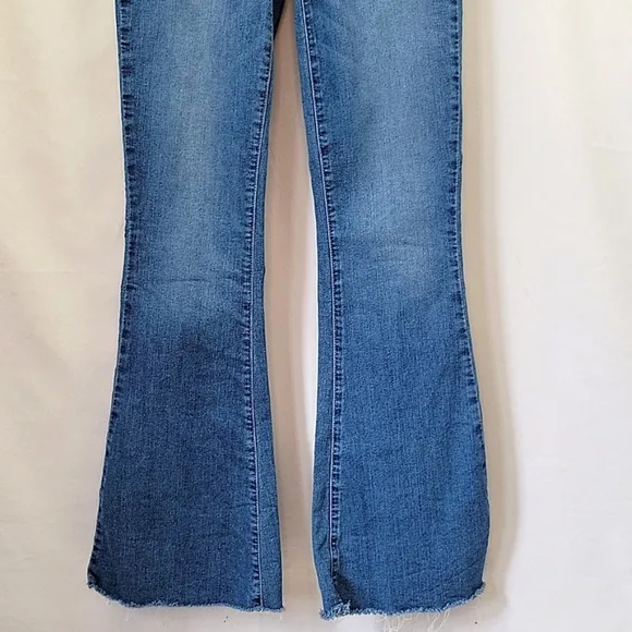 Paige High Rise Bell Canyon Distressed Jeans Size 28