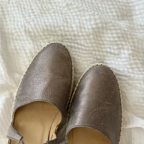 Paul Green Metallic Lace Up Loafers
