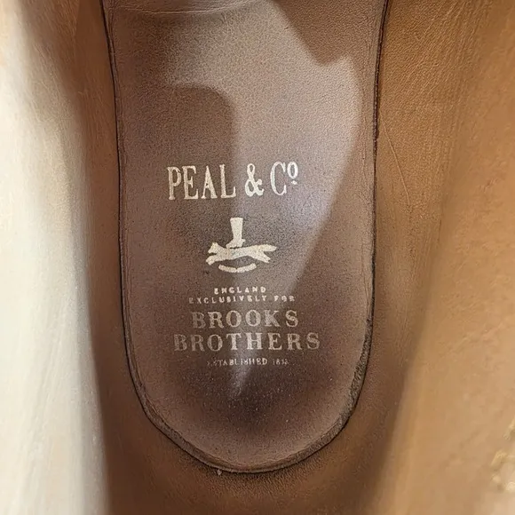 Peal &amp; Co Desert Boots Suede Leather Chukka Ankle Boots Brown Size 10 D