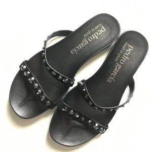 PEDRO GARCIA Crystal Studded Sandals Size 10/EUR 40