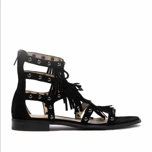 Pelle Moda Helen Studded Gladiator Sandals