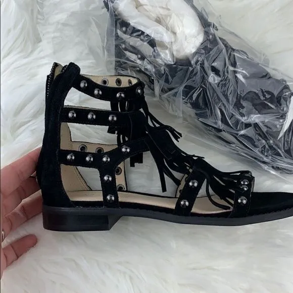 Pelle Moda Helen Studded Gladiator Sandals