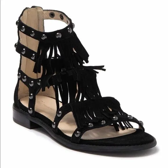 Pelle Moda Helen Studded Gladiator Sandals