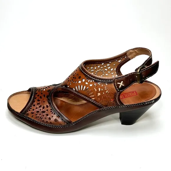 PIKOLINOS Slingback Leather Sandals | 40