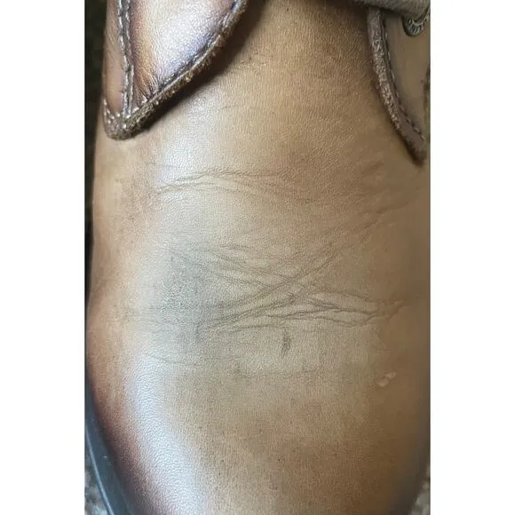 Pikolinos Womens/Teen Le Mans Leather Lace up Ankle Boots Sienna Size 37 6.5