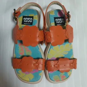 Pinco Pallino 1950 Girls Leather Sandals