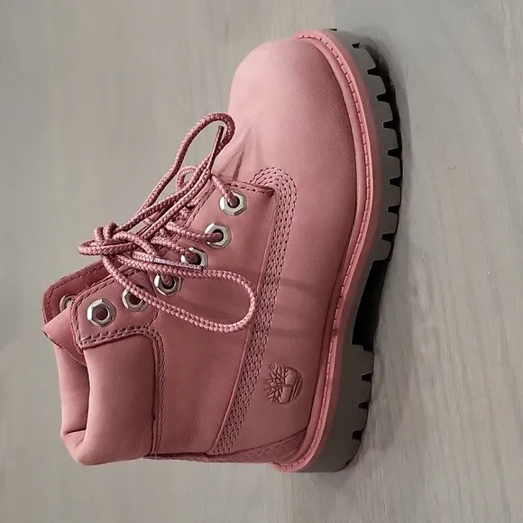 Pink Timberland Boots