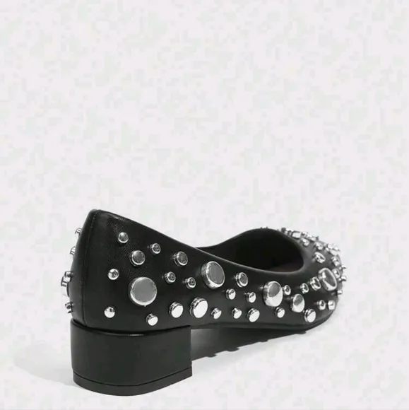 Pointed-Toe Studded Comfortable &amp; Fashionable Women High Heel Pumps