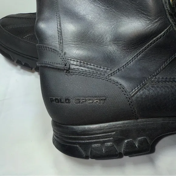 Polo Sport Leather Duck Boots Men’s Size 13 D MB3863