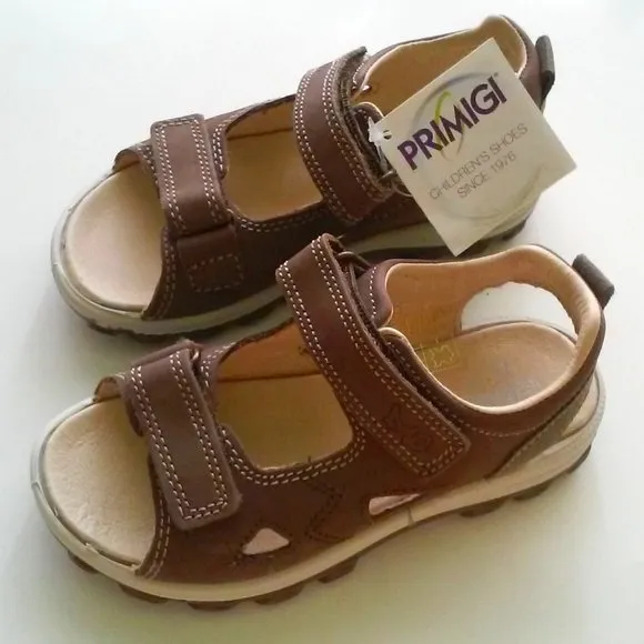 PRIMIGI. Leather Sandals for Boys - Size EU 29 / US 11.