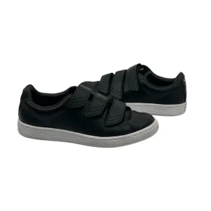 Puma Black Basket Classic Strap Sneakers Size 4.5 Men’s