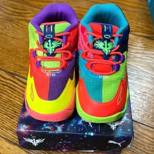 Puma MB 1 Be You MELO high top infants sneakers.  Size 8C. Box included.