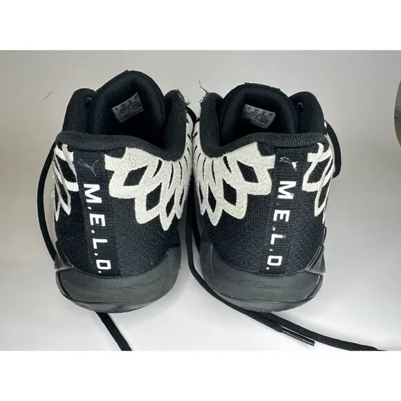 PUMA MB.01 Lo Team Colors Basketball Sneakers Shoes Black Size 9