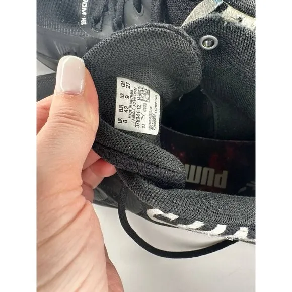 PUMA MB.01 Lo Team Colors Basketball Sneakers Shoes Black Size 9