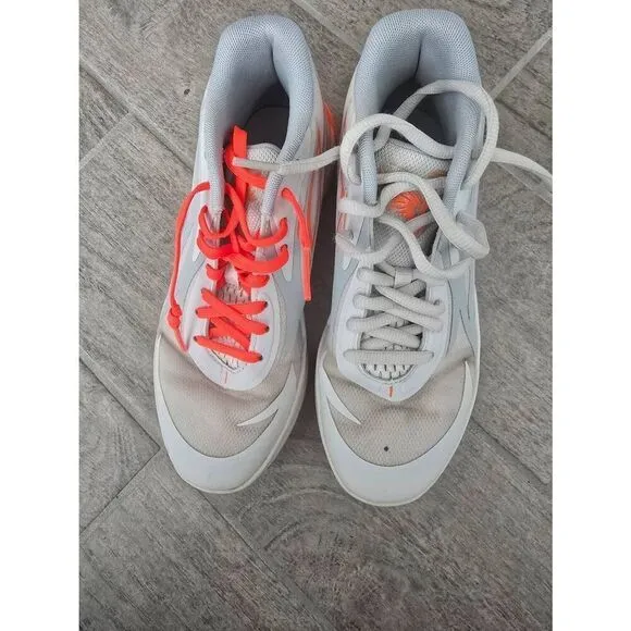 Puma MB.02 Basketball Shoes LaMelo Gorange Gray and Orange Size 6.5