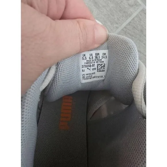 Puma MB.02 Basketball Shoes LaMelo Gorange Gray and Orange Size 6.5