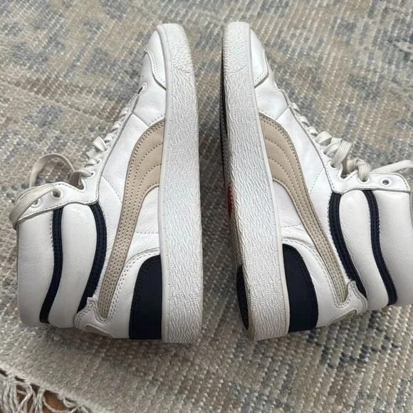Puma Men's Ralph Sampson Leather Mid-Top Sneakers size 8