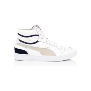Puma Men's Ralph Sampson Leather Mid-Top Sneakers size 8