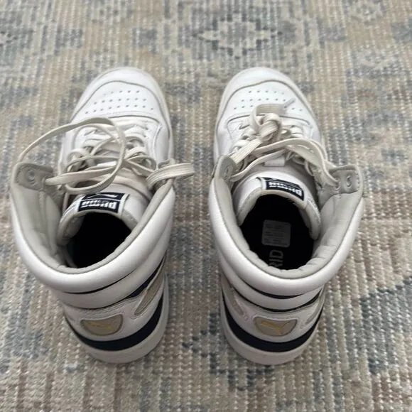 Puma Men's Ralph Sampson Leather Mid-Top Sneakers size 8