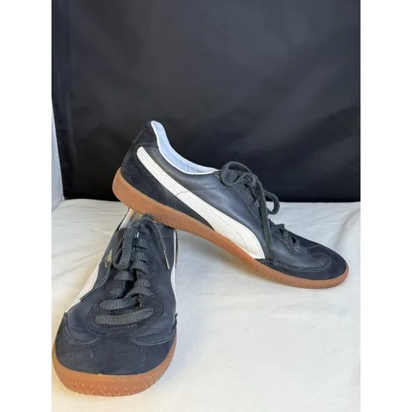 Puma Super Liga OG Mens 14 Black Athletic Casual Shoes Sneakers 356999-09 48.5