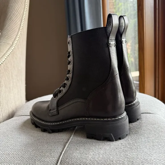 Rag &amp; Bone Shiloh Black Leather boot