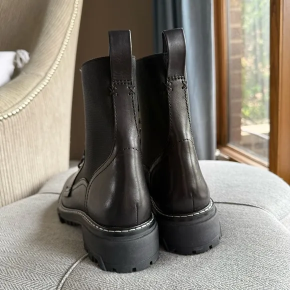 Rag &amp; Bone Shiloh Black Leather boot