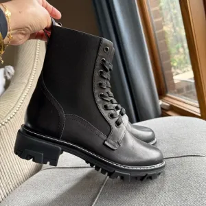 Rag &amp; Bone Shiloh Black Leather boot