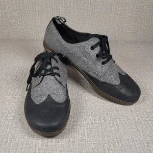 RARE Dr Doc Martens Bernard Wool Oxford Shoes Men's Size 14  EU 48 Loafers