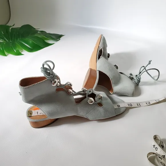 Rebecca Minkoff Kyla Ghillie Sued Sandal