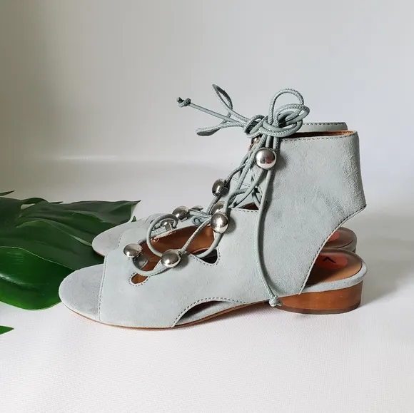 Rebecca Minkoff Kyla Ghillie Sued Sandal